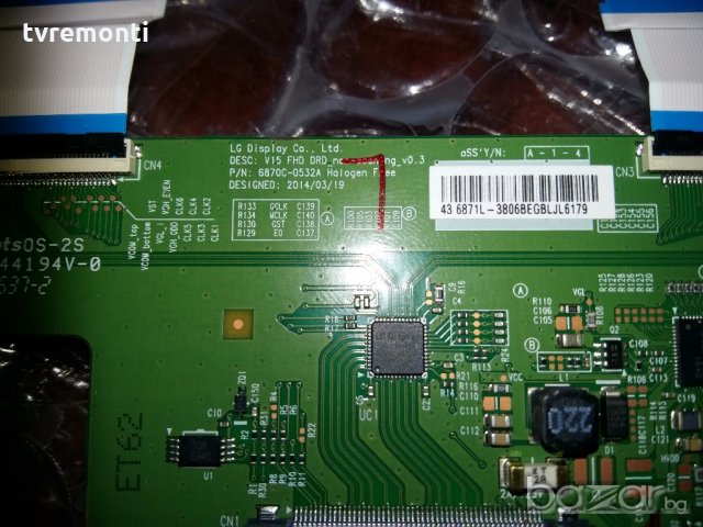 T-Con 6870C-0532A, снимка 2 - Части и Платки - 19663047