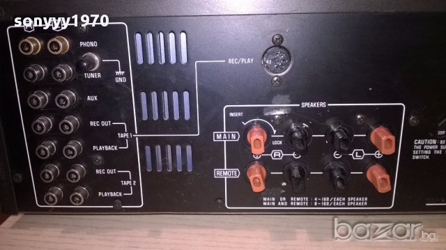 Technics su-v4a dc amplifier-580w-made in japan-от швеицария, снимка 11 - Ресийвъри, усилватели, смесителни пултове - 17859549