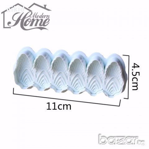 орнамент резец борд пластмасов с бутало и релеф украса декорация тесто торта фондан шоколад и др.