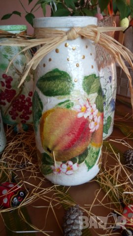 Декоративни вази, снимка 4 - Изкуствени цветя - 25227074