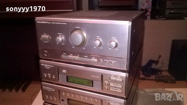 palladium prestige-amplifier+cd+deck+tuner-внос швеицария, снимка 8 - Ресийвъри, усилватели, смесителни пултове - 23509635