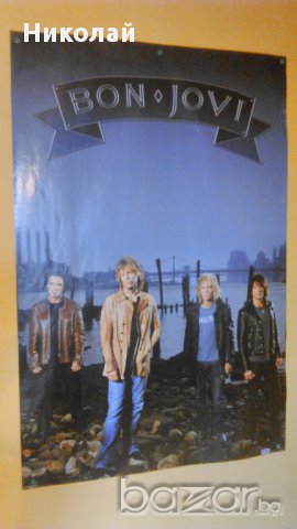Оригинален плакат на Бон Джоуви, Bon Jovi