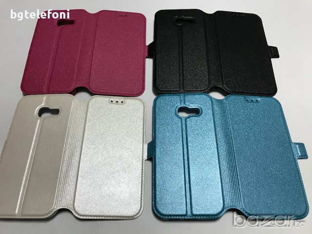 Samsung Galaxy A3 2017 калъф тип тефтер със силиконово легло, снимка 4 - Калъфи, кейсове - 17309262