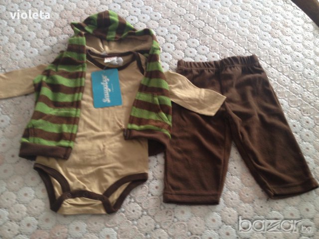 Комплект 3 части.състояние-нови-15лв, снимка 2 - Комплекти за бебе - 13116275
