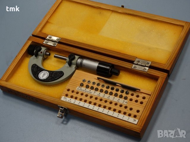 Резбомер микрометър 0-25 mm, снимка 2 - Други инструменти - 22261603