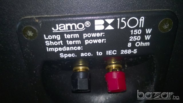 jamo bx150-made in denmark-3 way-истински тонколони, снимка 10 - Тонколони - 7176197
