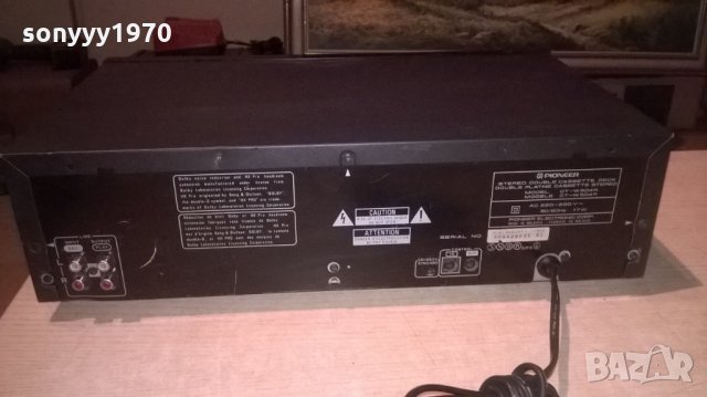 pioneer ct-w504r STEREO дек-внос швеицария, снимка 11 - Декове - 25525331