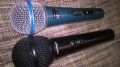 shure & behringer-микрофони-вокални-внос швеицария, снимка 1 - Микрофони - 24058125