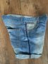zara men short denim - страхотни мъжки къси панталонки, снимка 7