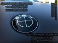 Черна Алуминиева емблема за БМВ BMW 82мм, 74мм, 68мм и 45мм, снимка 1 - Аксесоари и консумативи - 24613387
