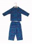 Комплект от 3 части - халат, памучна пижама и играчка, 6-12м./80см., снимка 4