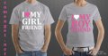 За ВЛЮБЕНИ! Дизайнерски LOVE BOY / GIRL тениски ! Поръчай модел с ТВОЯ ИДЕЯ или ДИЗАЙН!, снимка 3