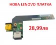Нова DC Jack Платка за Lenovo ThinkPad Edge Едж E420 E425 E520 E525 04W1867 04W2083 55.4MH03.001, снимка 1