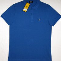 Мъжка тениска Fendi с яка, снимка 1 - Тениски - 24250119