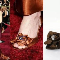 елегантни 39 - 40 дамски обувки Stuart Weitzman original от фин сатен , сандали, GOGOMOTO.BAZAR.BG®, снимка 1 - Сандали - 21822743