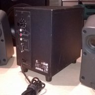 Logitech z323-active subwoofer+2 speakers-внос швеицария, снимка 4 - Ресийвъри, усилватели, смесителни пултове - 14103584