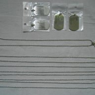 Войнишки плочки-жетони,медальони (колиета,ланци,синджири,огърлици) , снимка 3 - Колекции - 18047651