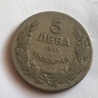 5 лева България 1930, снимка 2 - Нумизматика и бонистика - 26111798