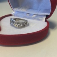 Сребърен пръстен-1,94гр/925, снимка 5 - Пръстени - 23750597