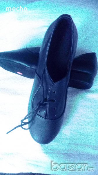 Нови налични мъжки обувки за спортни танци,салса,кизомба,танго черни ниски, снимка 1