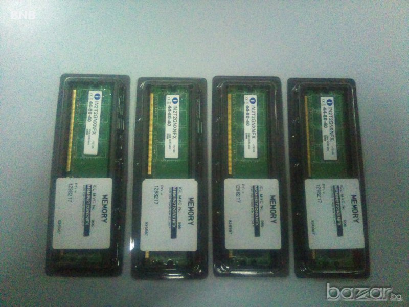 8GB DDR2 PC6400 RAM Памет (4х2GB). DIMM. ПРОМО!! Фабрично НОВА ! За настолен компютър., снимка 1