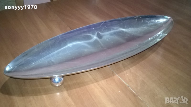 h.r.w.fink-silver-60х20х7см-внос англия, снимка 1