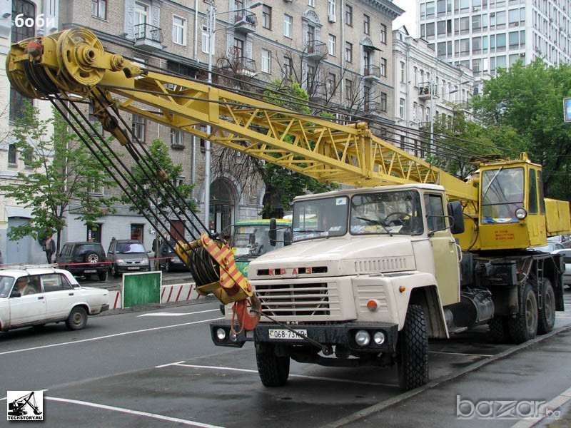 услуги и продажба на  кран Краз до 20т., снимка 1