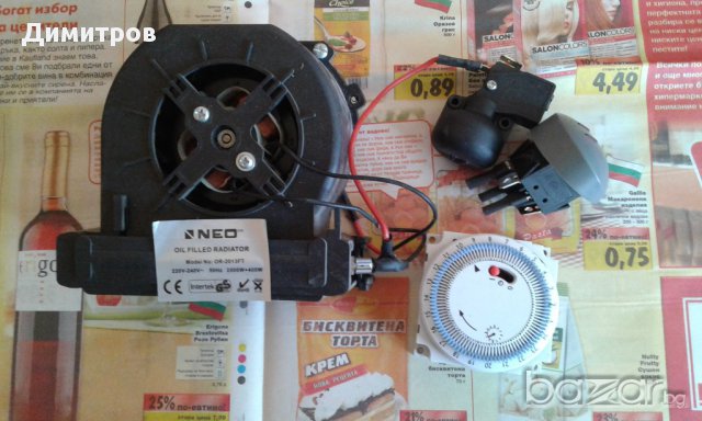 Вентилатор и копчета за радиатор нео и вентилатори, снимка 8 - Радиатори - 16553470