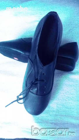 Нови налични мъжки обувки за спортни танци,салса,кизомба,танго черни ниски, снимка 1 - Други - 18301090