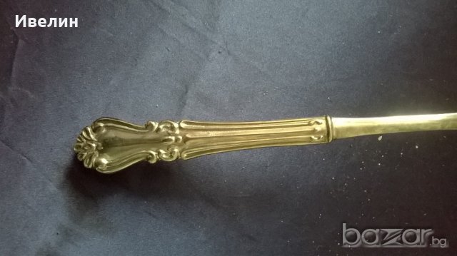 посребрен метален прибор , снимка 2 - Антикварни и старинни предмети - 20956692