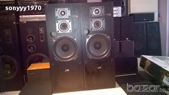 Jvc sp-x770bke made in belgium 2х140w/8ohm-внос швеицария, снимка 8 - Тонколони - 13575528