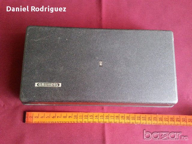 Ретро Настолен Микрофон Грундиг,Grundig, снимка 6 - Антикварни и старинни предмети - 16358908