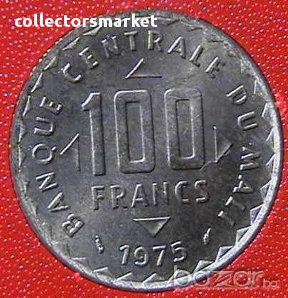 100 франка 1975 FAO, Мали