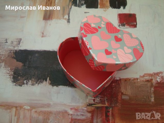 " Розови Сърца " - кутия , снимка 1 - Други стоки за дома - 23413143