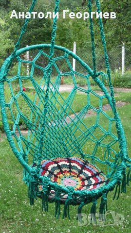 Люлка яйце, снимка 3 - Градински мебели, декорация  - 22239644