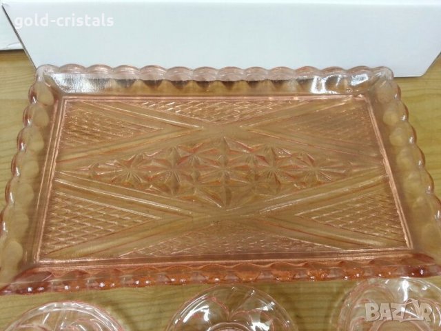Стъклени чинийки за сладко , снимка 5 - Антикварни и старинни предмети - 22324272