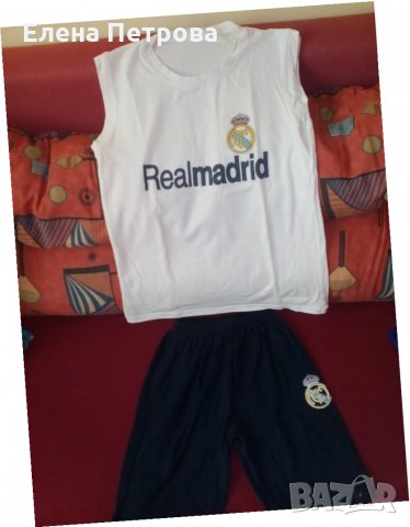 футболен екип Реал Мадрид размер 9/10години, снимка 1 - Детски комплекти - 25390205