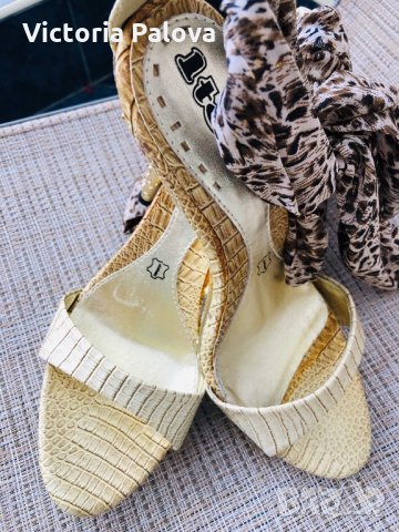 Модерни огледални сандали 1TO3, снимка 14 - Дамски обувки на ток - 26061386