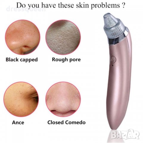 1896 Вакуумен уред за премахване на черни точки, снимка 12 - Козметика за лице - 23657080