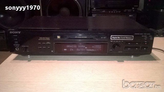 Sony mds-je520-minidisc deck-made in japan-внос швеицария, снимка 1 - Ресийвъри, усилватели, смесителни пултове - 15322286