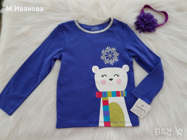 Детска  блуза Carter*s 4 години - НОВА, снимка 2 - Детски Блузи и туники - 26185749