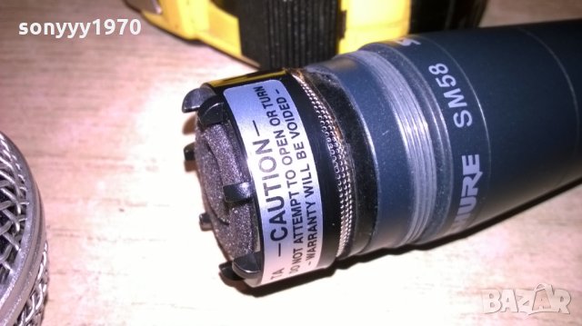 shue sm58-микрофон-profi-внос швеицария, снимка 12 - Микрофони - 22346015