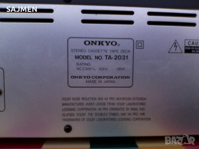 Onkyo TA-2031 ДЕК, снимка 13 - Декове - 24559041
