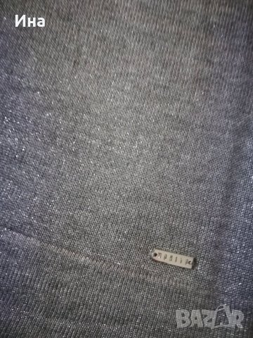 Сива туника Mohito с метализиран ефект р-р L, снимка 7 - Туники - 23694298