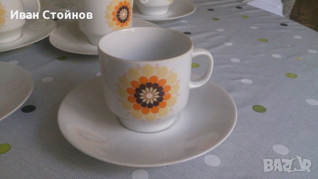 Порцеланов сервиз Бохемия ретро, снимка 4 - Сервизи - 21697732