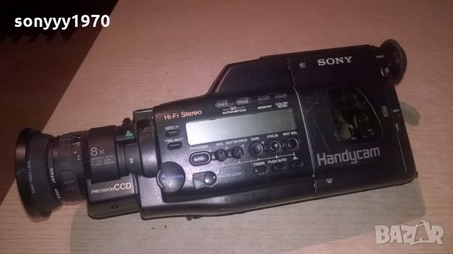 sony ccd-v700e hifi stereo hi8 камера внос швеицария, снимка 4 - Камери - 23869452