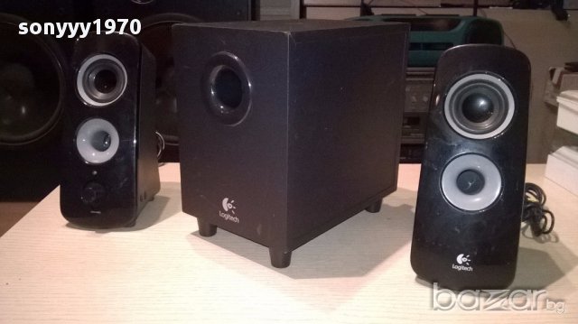 Logitech z323-active subwoofer+2 speakers-внос швеицария