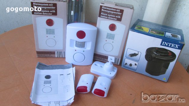Аларма+ДИСТАНЦИОННО за офис гараж каравана вила балкон+дистанционни+сензор за движение+ PIR датчик, снимка 3 - Други стоки за дома - 15177583
