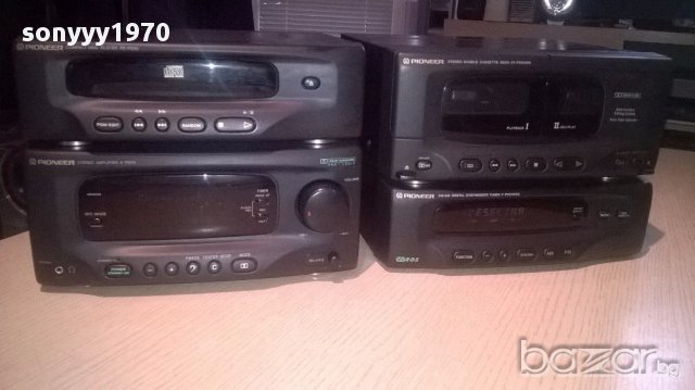 Pioneer amplifier+tuner/rds+cd+deck2/dolby/revers-внос швеицария