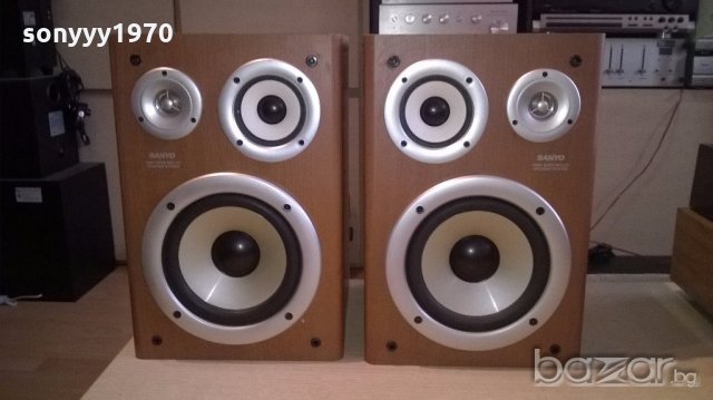 Sanyo sx-x5/3 way-2Х140w/6ohm-34x23x23см-2бр-внос швеицария, снимка 11 - Тонколони - 18204226